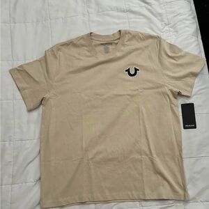 True Religion Men's Tan T-Shirt